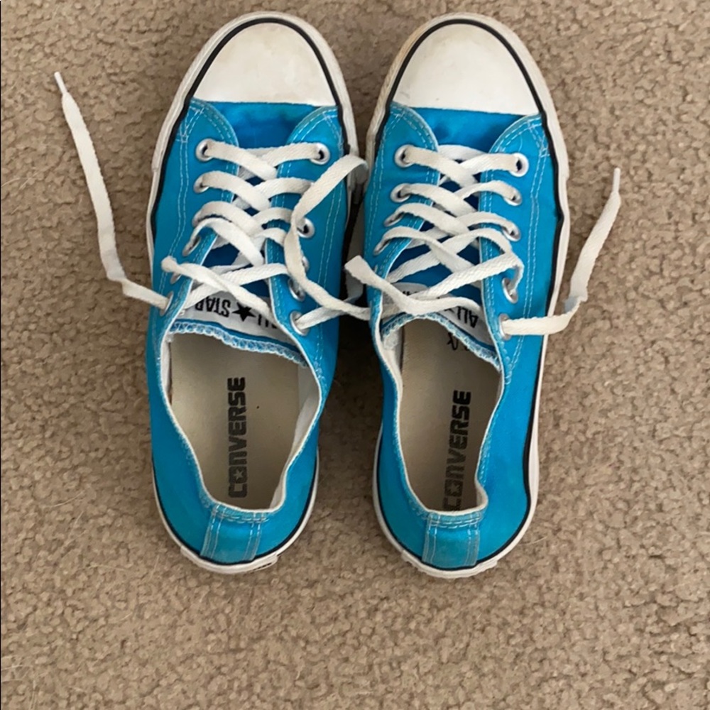 Blue Converse - Picture 3 of 3
